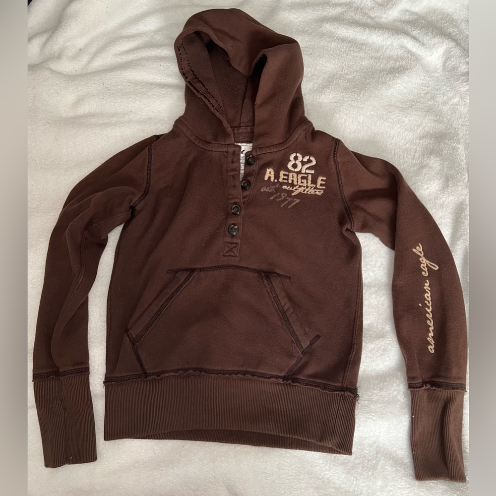 Vintage brown American Eagle sweatshirt